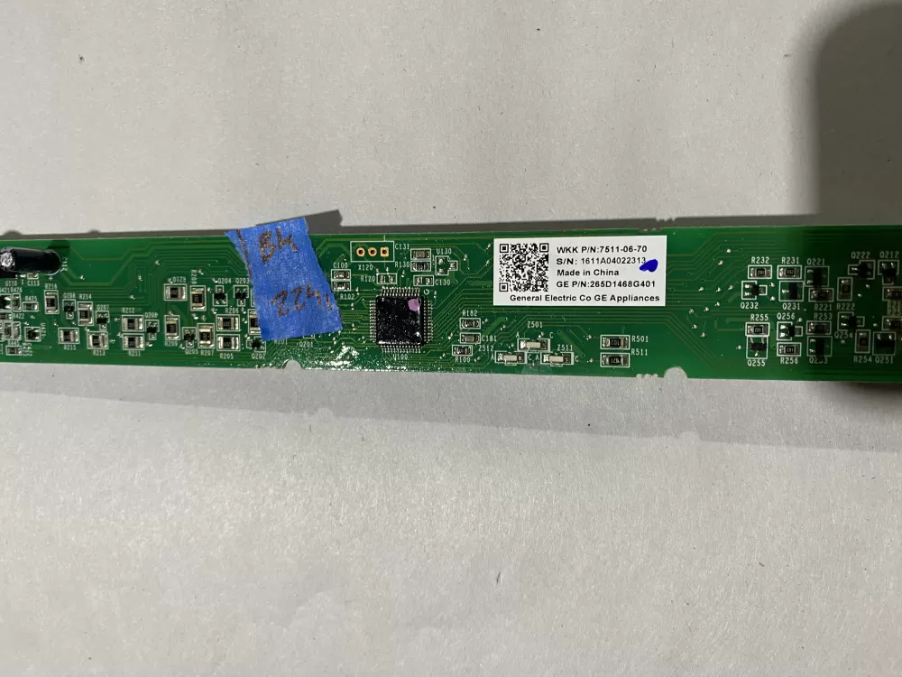 GE 265D1468G401 Dishwasher Control Board Display AZ122355 | BK2241