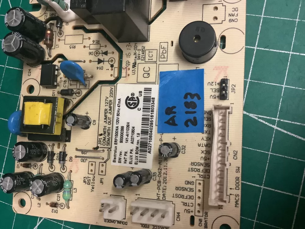 Frigidaire Kenmore A02710604 Refrigerator Control Board AZ197747 | AR2183