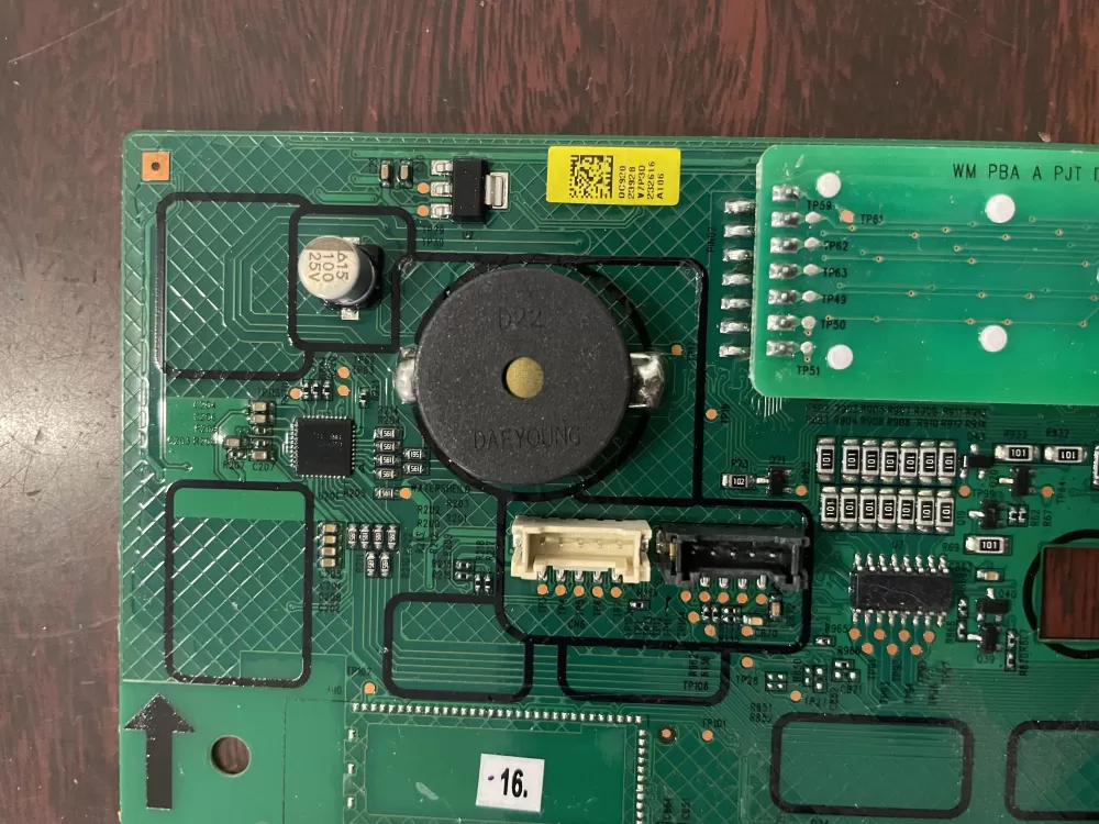 Samsung DC92-02392B Washer Display Control Board AZ45798 | KM218