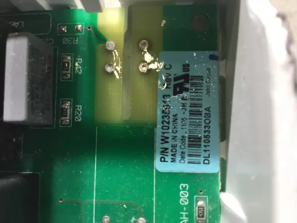 Whirlpool Maytag W10235613 Dryer Main Control Board AZ47448 | NR588