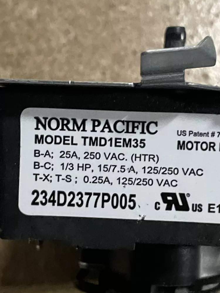 Hotpoint General Electric WE04X25280 Dryer Timer AZ27146 | WM61