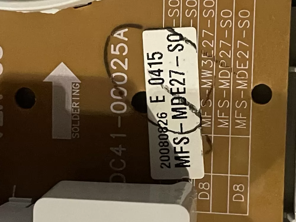 Maytag DC41-00025A DC41-00026A Dryer Control Board UI AZ31329 | Wmv157