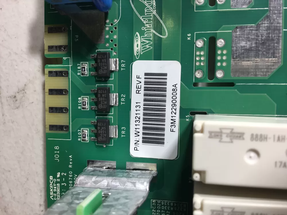 Whirlpool W11321131 Washer control Board AZ42573 | NR1731