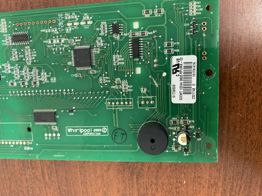 Whirlpool Kenmore 61739509 Refrigerator Control Board Dispenser AZ38627 | BK1318