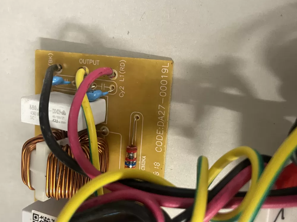 Samsung DA27-00019L Refrigerator Control Board Noise Filter AZ218457 | Wm1579