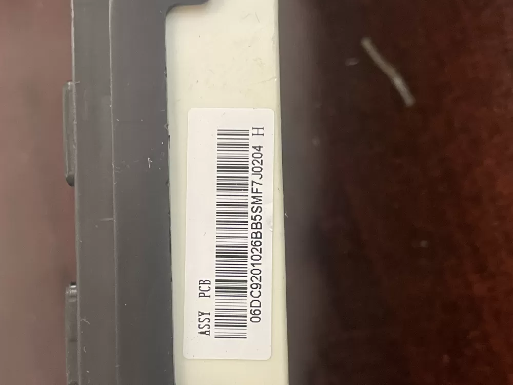Samsung DC92 01026B DC9201026B Dryer Control Board AZ81059 | Wmv473