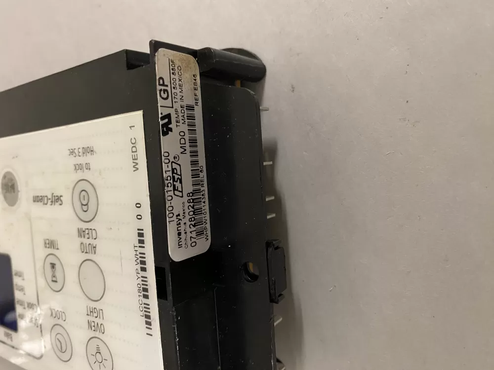 Whirlpool W10114383 Range Control Board White Overlay AZ193041 | BK2157