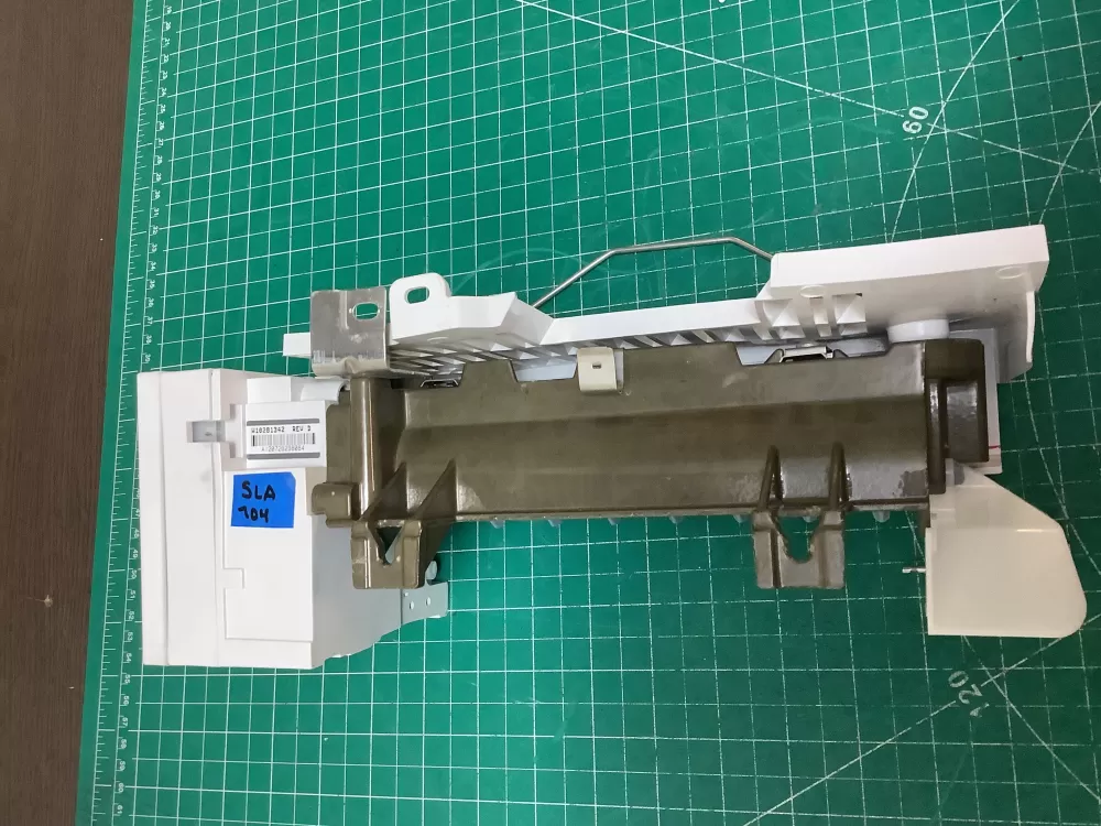 Refrigerator Ice Maker Assembly W10281342 AZ226857 | SLA104