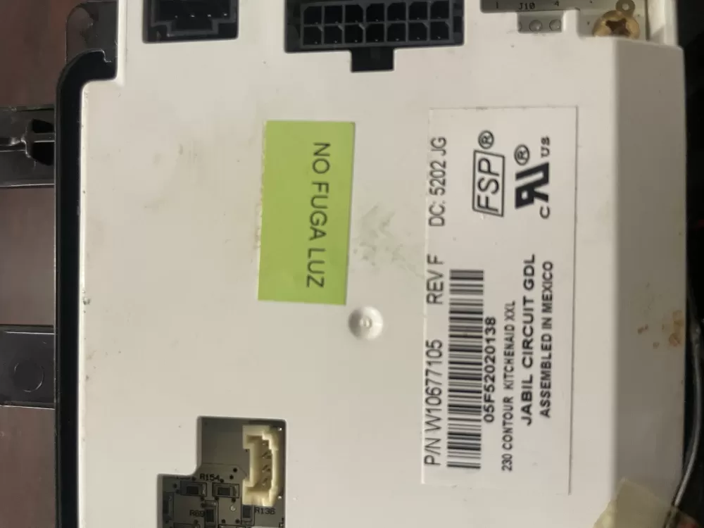 Roper Estate WPW10677105 PS11757084 Refrigerator Control Board AZ61485 | Wm1936