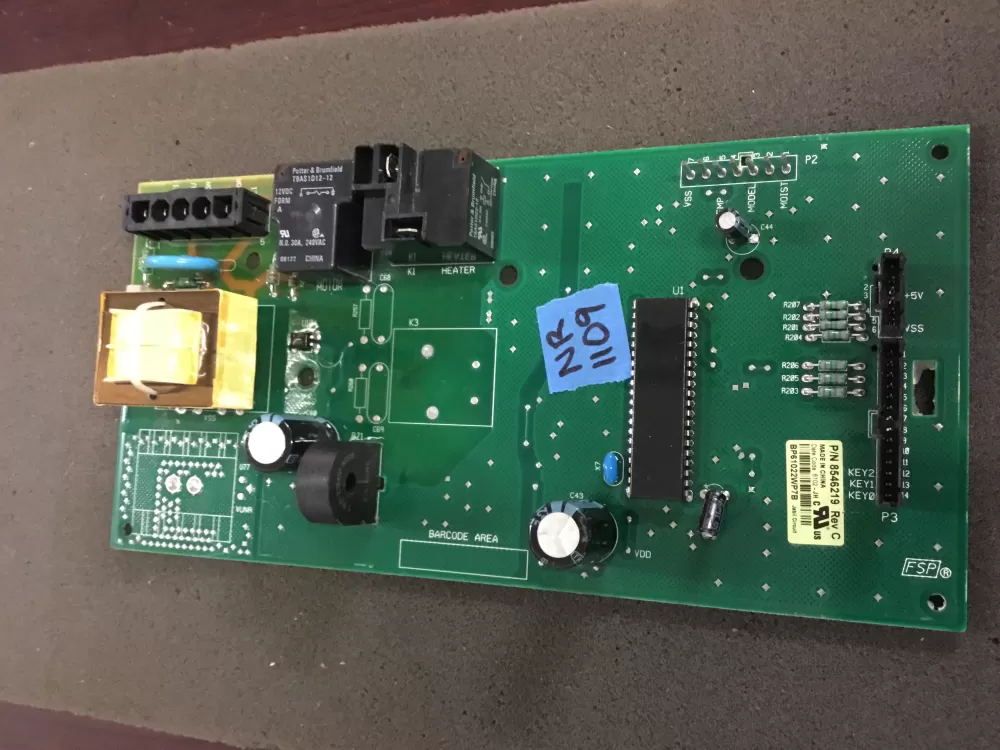 Whirlpool WP8546219 Dryer Control Board AZ89615 | NR1109