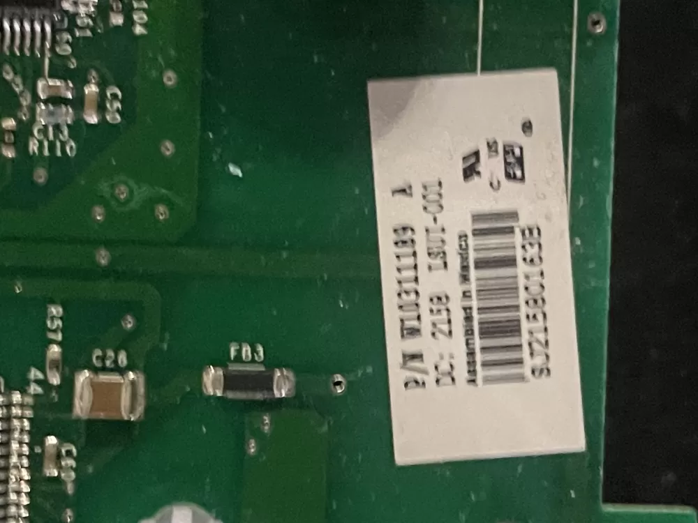 WHIRLPOOL WPW10311189 W10311189 WASHER CONTROL BOARD AZ24693 | WM436