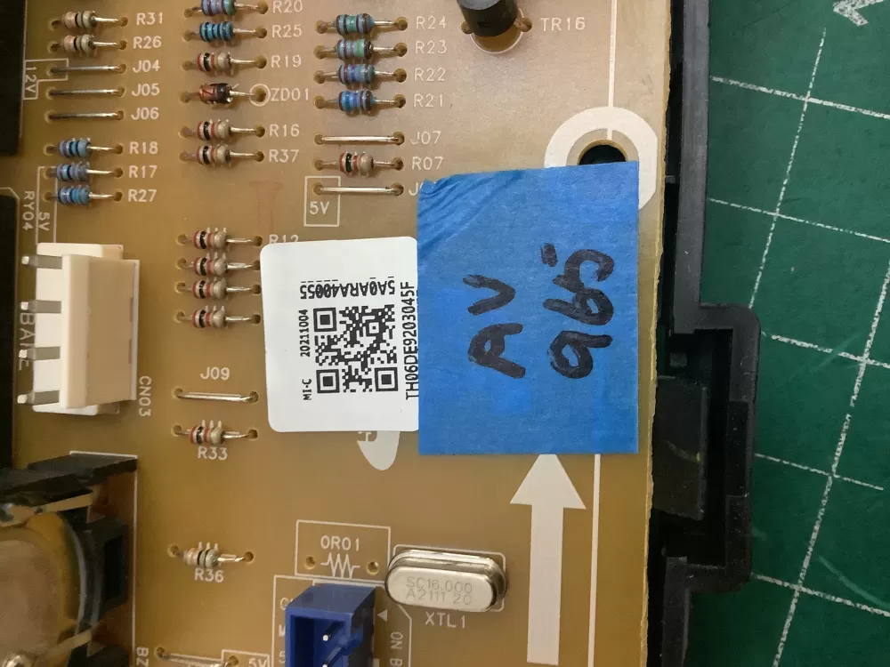 Samsung DE92 03045F Range Control Board AZ218542 | ARV965