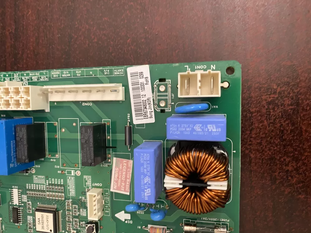 LG EBR67348002 Refrigerator Main Control Board PCB AZ36980 | BK386