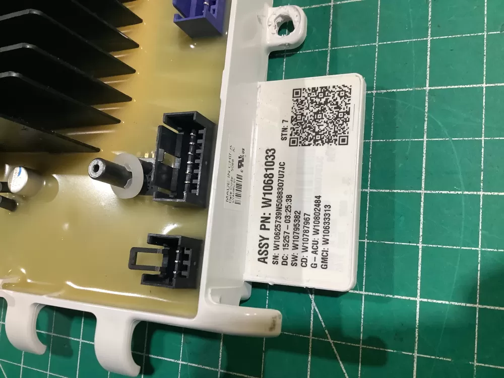Whirlpool W10681033 W10812422 PS11723056 Washer Control Board AZ151920 | NRV785