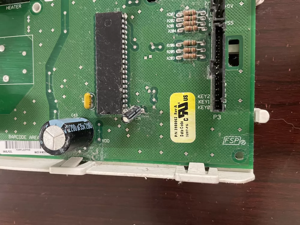 Whirlpool WP8546219 Dryer Control Board AZ78276 | KM125