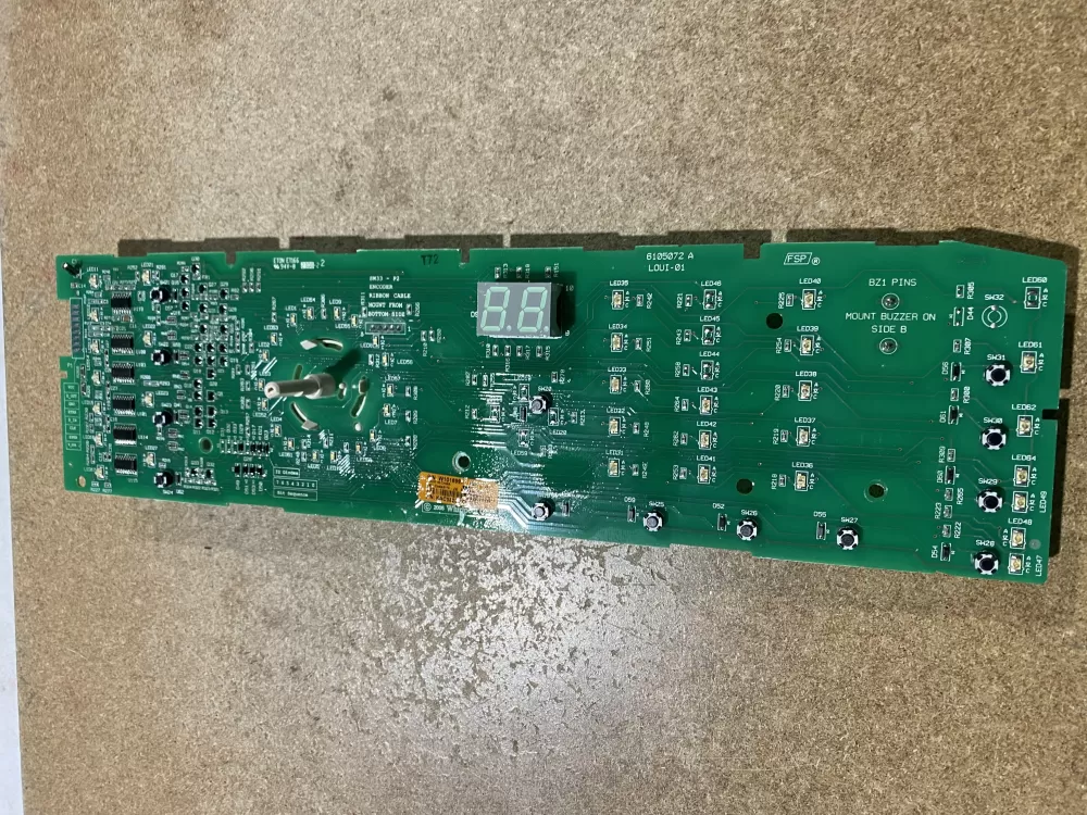 Kenmore W10189971 WPW10189971 PS11749897 W10189971 A Washer Control Board