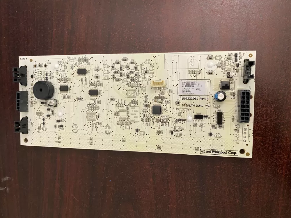 Whirlpool W10222961 Refrigerator Display Control Board UI AZ36988 | BK386