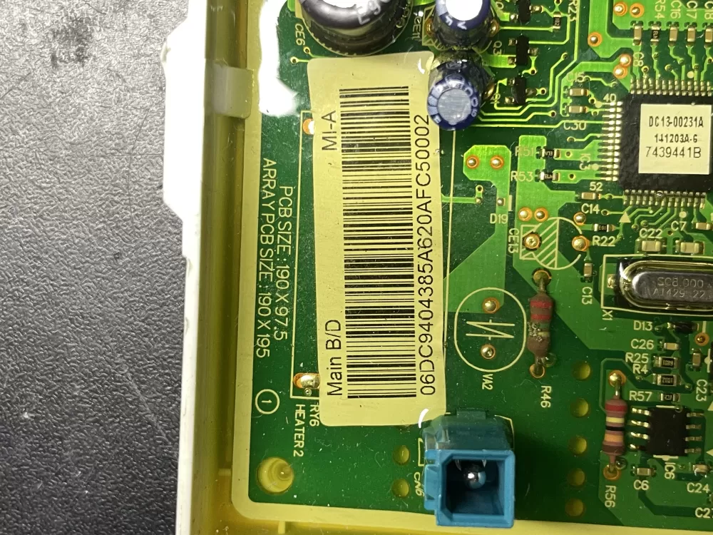 Samsung DC94-04385A Dryer Control Board AZ37029 | Wm363