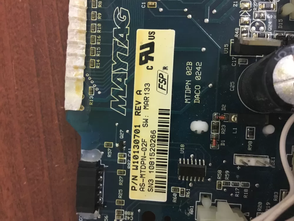 Whirlpool Maytag Amana AP6015454 Dryer Control Board AZ32814 | NR161