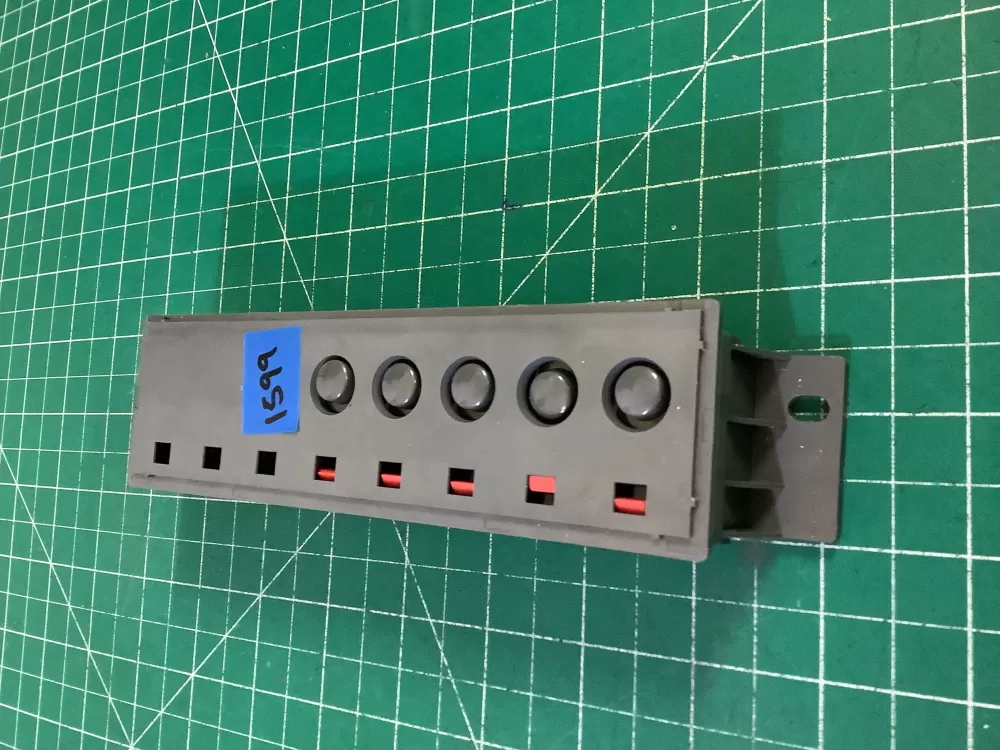 GE Hotpoint 165D5576P033 Dishwasher Button Control Panel AZ208926 | NR1599