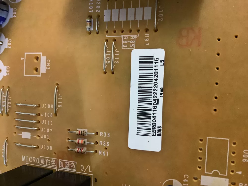 LG Kenmore EBR80411804 AP7223334 Microwave Control Board Panel AZ198975 | NR2754