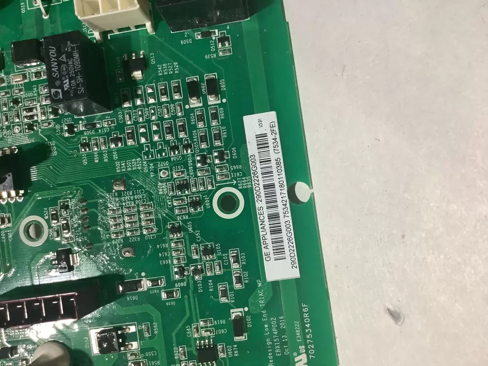 GE WH22X32357 290D2226G003 WH18X28174 Washer Control Board AZ148029 | ZC2482