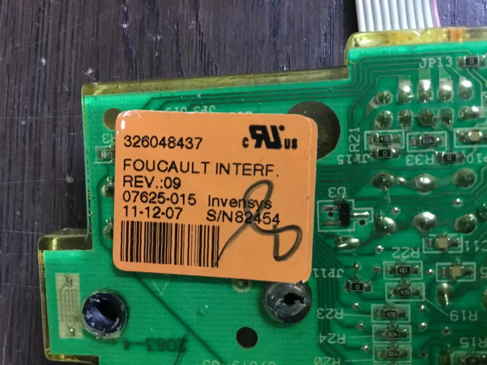 Whirlpool 326048437 Washer Control Board Interface AZ21942 | NR122