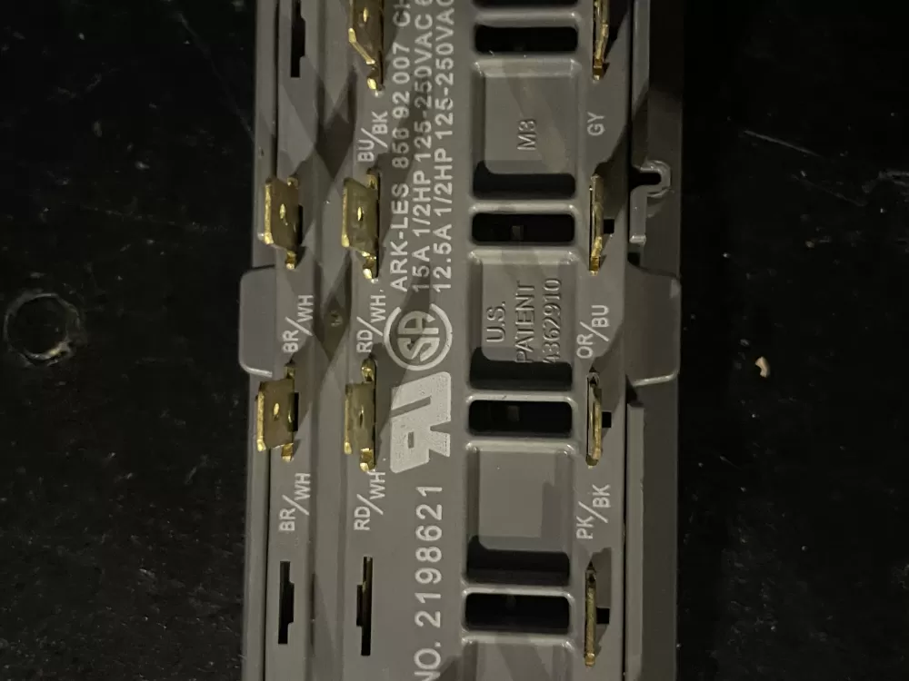 Whirlpool Maytag 2198621 Refrigerator Control Board Dispenser AZ38211 | Wm507