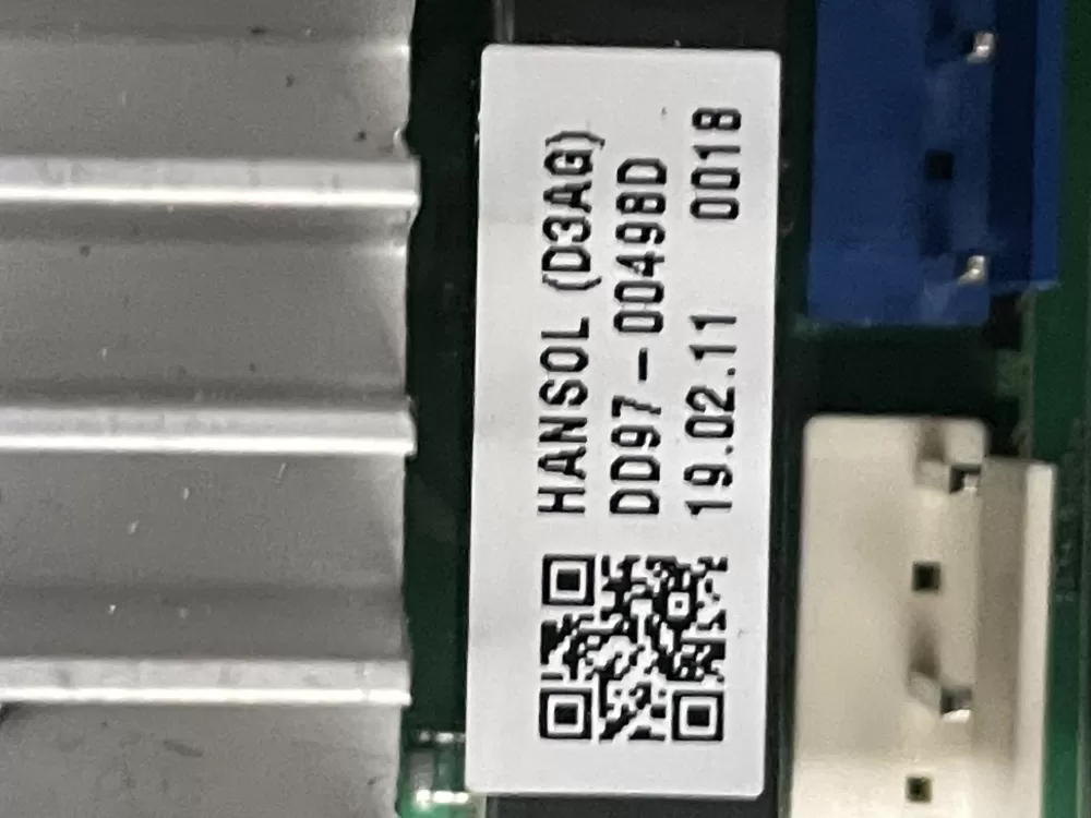 Samsung DD97 00498B Dishwasher Control Board AZ18084 | WMV349