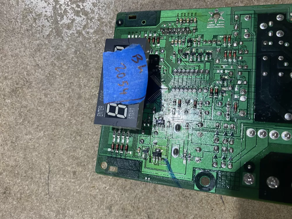 Hotpoint Wb07x10558 Wb27x10655 Microwave Control Board Panel AZ66201 | BK2054
