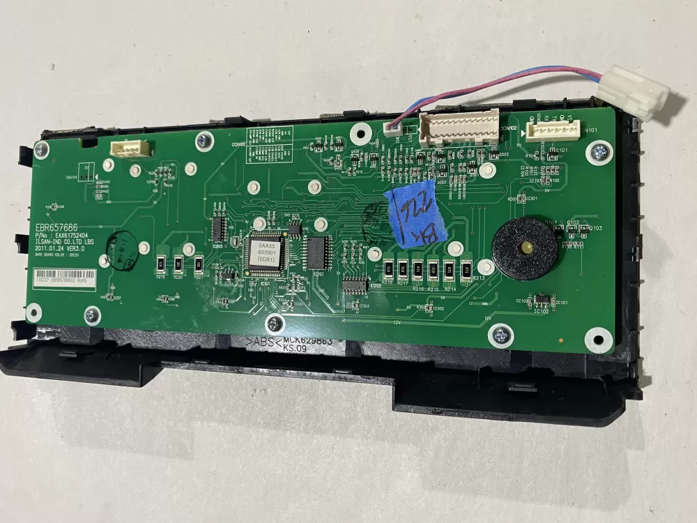 Kenmore EBR65768602 Refrigerator Display Control Board AZ105295 | BK226