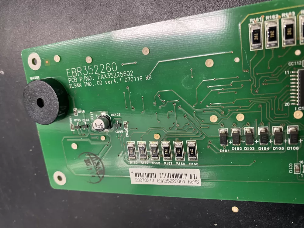 LG EBR35226001 Refrigerator Control Board AZ17255 | BK985