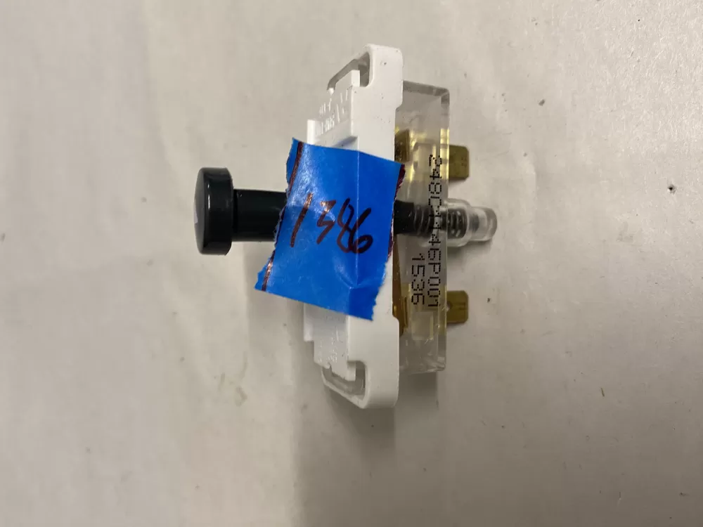 GE 248C1146P001 WE4M416 AP4980900 WE4M367 Dryer Start Switch AZ211140 | BK1386
