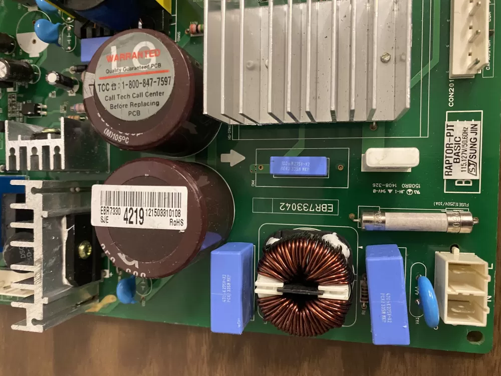 LG Kenmore EBR73304219 Refrigerator Control Board AZ31552 | BK1673