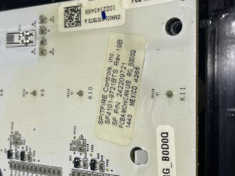 Frigidaire Dispenser Control Board 242209721 AZ155387 | Wm2534