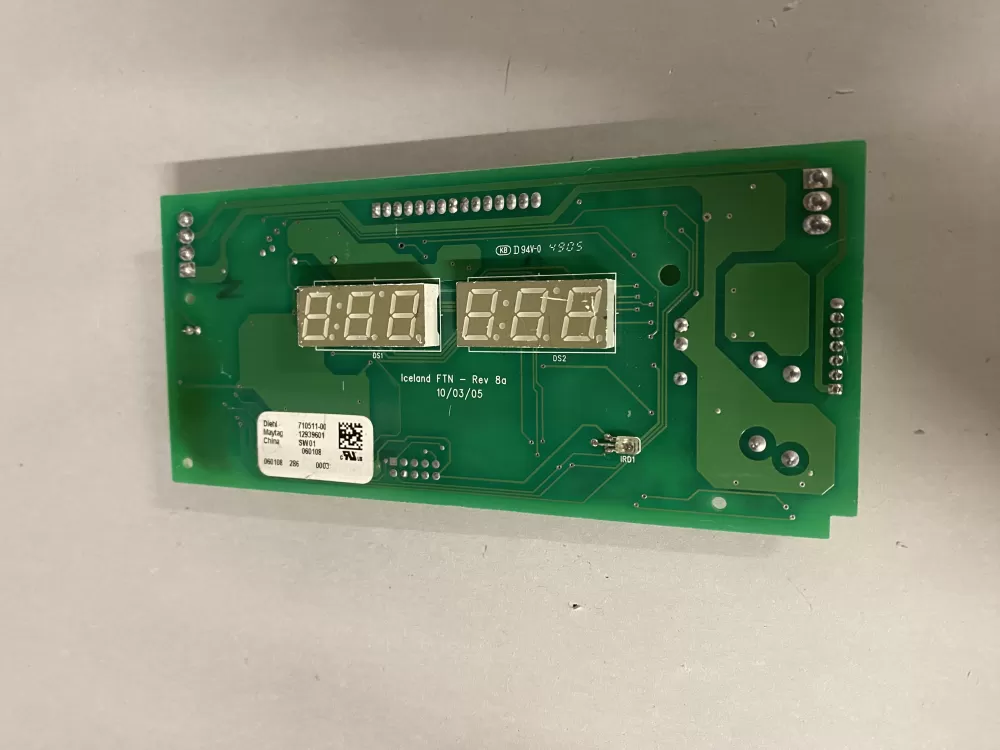 Maytag  Whirlpool  Amana 12939601 Refrigerator Control Board Dispenser