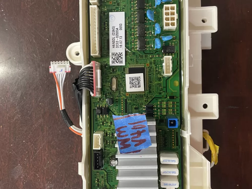 Samsung DC92 02001A AP6243666 DC92 02005A Washer Control Board AZ40696 | WmV401