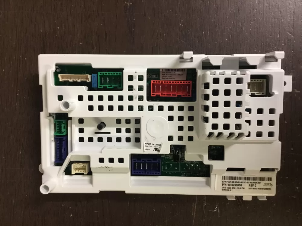 Whirlpool W10296018 W10333847 W10393557 W10393393 PS3500772 Washer Control Board