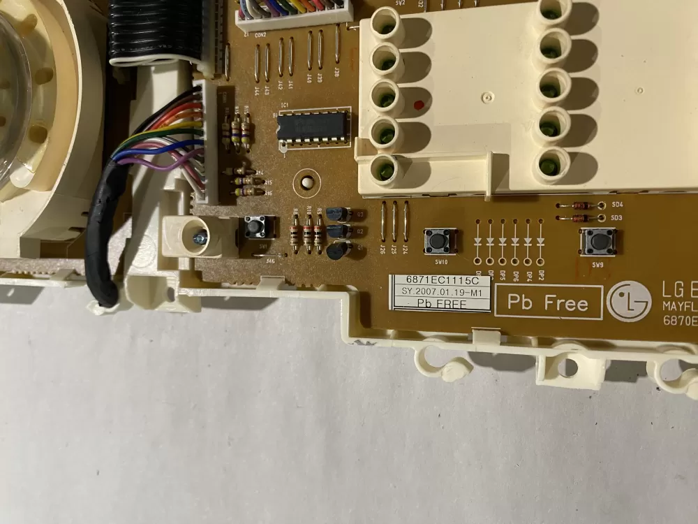 LG 6870EC9129B 6871EC1115C Dryer Control Board AZ192982 | BKV882