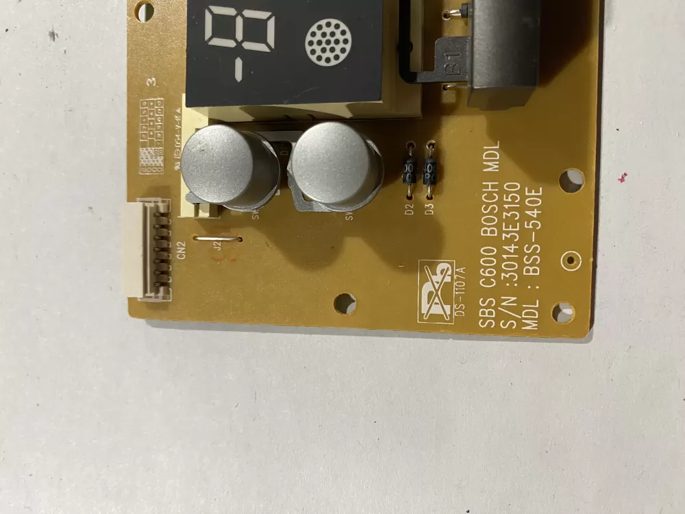 Bosch Refrigerator Control Board 30143E3150 BSS-540E AZ185977 | BK2725