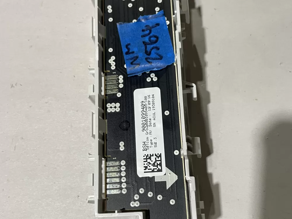 Bosch 9001099409 Dishwasher Control Board Interface AZ166189 | Wm2564