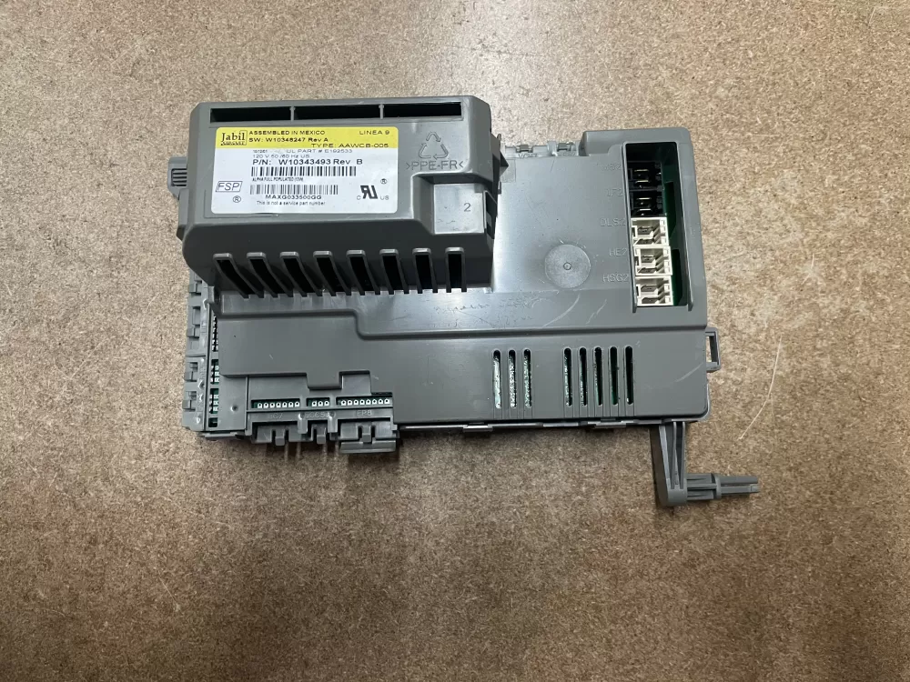 Whirlpool  Maytag W10343493 Washer Control Board