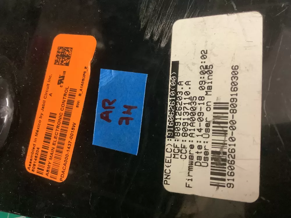 Electrolux 916062610 Dryer Control Board AZ204730 | AR74