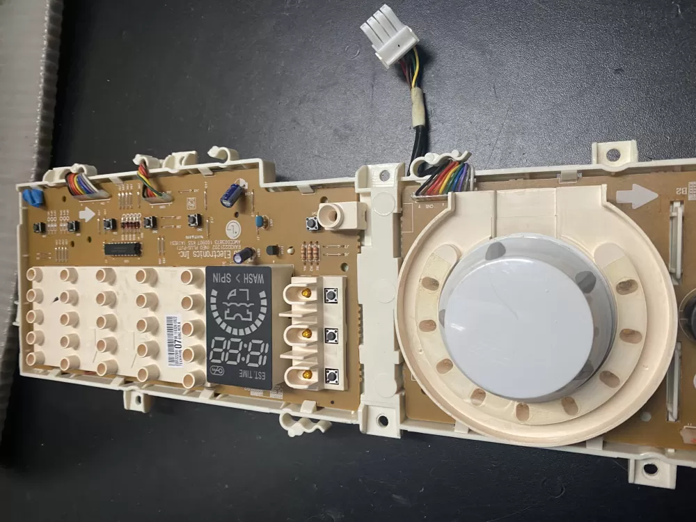 LG EBR32268107 Washer User Interface Display Control Board