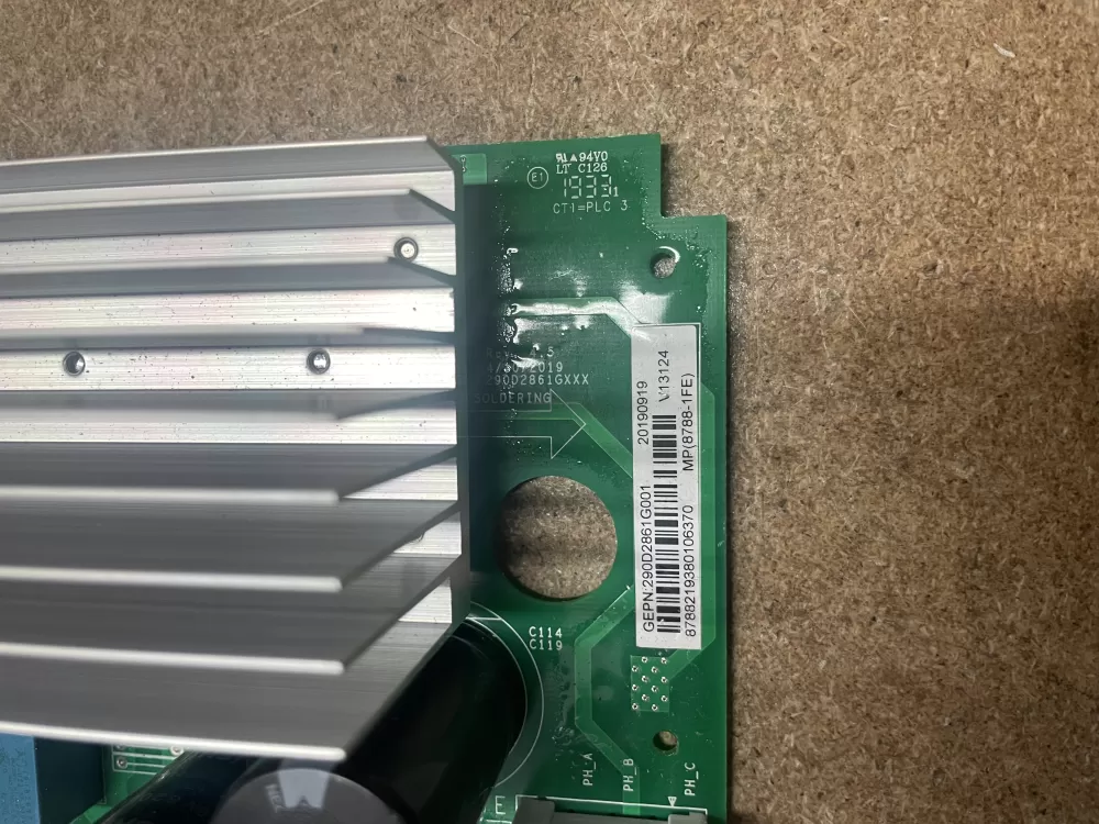GE 290D2861G001 WH22X29049 Washer Control Board AZ11043 | KM1079