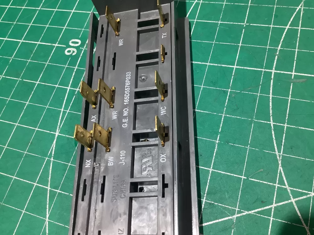 GE Hotpoint 165D5576P033 Dishwasher Button Control Panel AZ184456 | AR1157