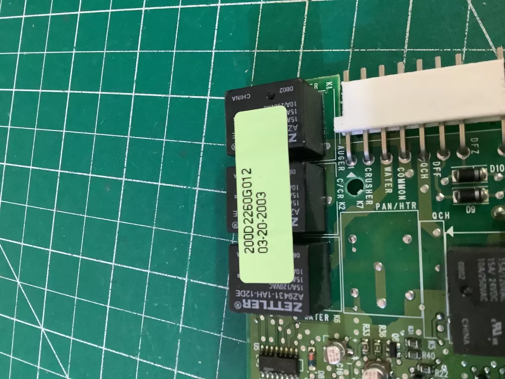 GE 200D2260G012 Refrigerator Main Control Board AZ194651 | NR592