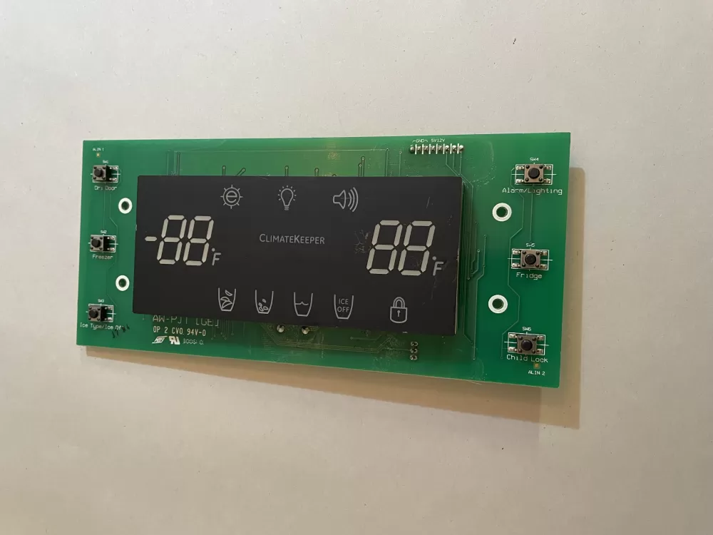 Samsung DA41-00475F Refrigerator Control Board Display