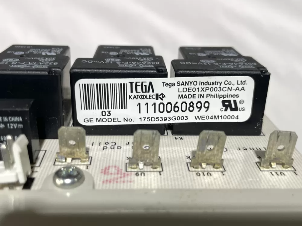 GE 175D5393G003 Dryer Control Board AZ111757 | Wmv659