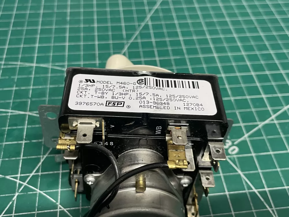 Whirlpool 3976570A Dryer Timer AZ203778 | Wm2173